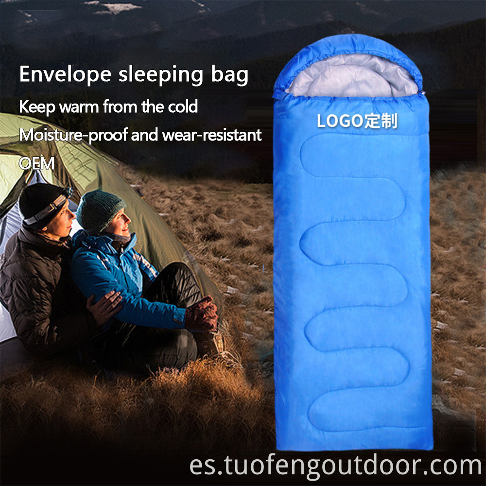 Outdoor Travel Camping Envelope Sleeping Bag1 Jpg